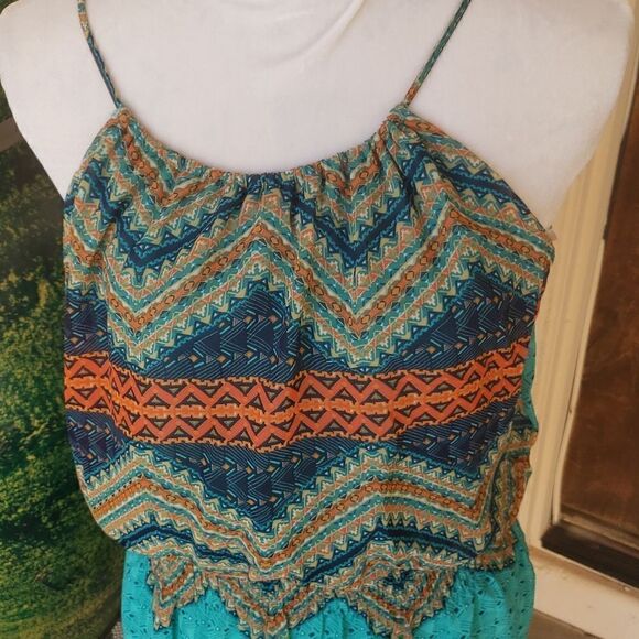 Southwest style halter dress  - Picture 2 of 11